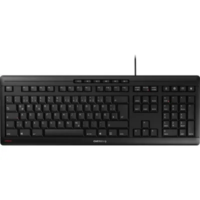 Produktbild von CHERRY TAS STREAM KEYBOARD Corded CS-Layout schwarz