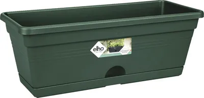 Produktbild von Balkonkasten elho allin1 Kunststoff 29,5 x 19,5 x 15,5 cm laubgrün