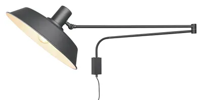 Immagine prodotto di Lampada da parete Trio Bolder, attacco E27, 1 x 40W, colore nero