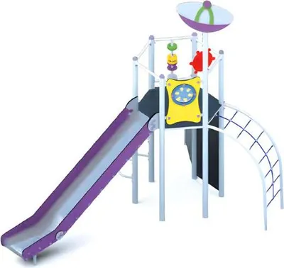 Image de Spielplatz Rutschbahn Klettergerüst Spielstätte Bewegungsfläche Erlebnisplatz