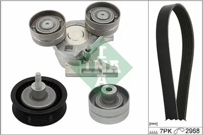 Zdjęcie produktu dla Zestaw Paska Wielorowkowy Ford Transit 2,2Tdci