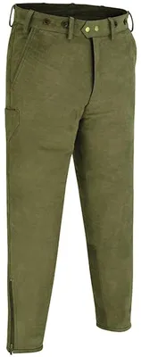 Produktbild von Lange Jagdhose Jagd Trachten Lederhose Jägerhose wanderhose Nubukleder, Größe:54/XL, Farbe:Jagdgrün