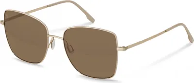 Produktbild von Rodenstock R1446 Gold, beige 58/18/145 Damen Sonnenbrillen