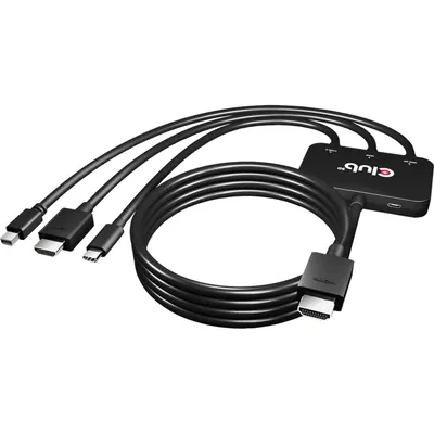 Obrázek produktu pro CLUB3D cac-1630, HDMI, 3840 x 2160 px, Černá, 4K Ultra HD, 60 Hz, 2 m