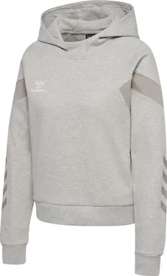 Produktbild von Hummel hmlTRAVEL SWEAT HOODIE WOMAN - LIGHT GREY MELANGE - S