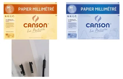 Image de CANSON Millimeterpapier, transparent, DIN A4, 70/75 g/qm
