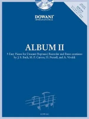 Produktbild von Album Band 2 (+CD) für Sopranblockflöteund Bc