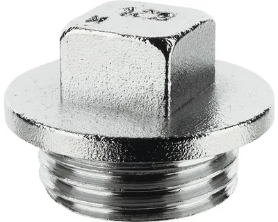 Produktbild von Stopfen 3/8 messing verchromt"