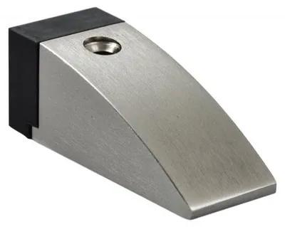 Produktbild von DS027 Türstopper in satiniertem Nickel 76,5x28 mm