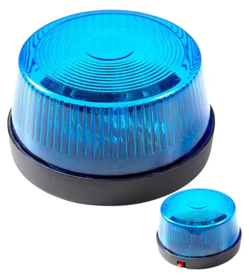 Produktbild von Blinkendes Blaulicht - Warnlicht mit Sirene 6 x 4 cm Martinshorn Mottoparty