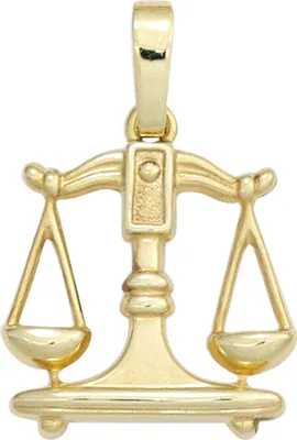 Produktbild von JOBO Anhänger Sternzeichen Waage 333 Gold Gelbgold