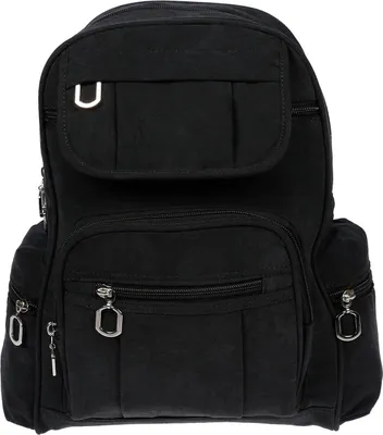 Produktbild von Christian Wippermann sportlicher leichter Damenrucksack Schwarz