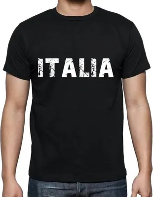 Produktbild von Herren Grafik T-Shirt Italien – Italia – Öko-Verantwortlich Vintage Jahrgang Kurzarm Lustige Druck Geburtstag Geschenk Mann