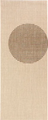 Zdjęcie produktu dla 80x200 cm Bieżnik Meadow 102727 Beżowy - na zewnątrz i do domu