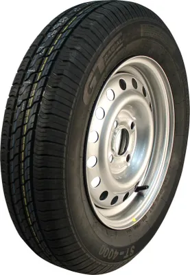 Rad + Reifen 155/80 R13 Zoll + 4½J x 13H2 GT Radial 57/100/4