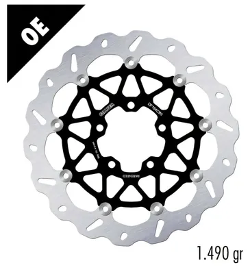 Obrázok produktu pre Sada brzdových kotúčov Galfer DF194CWI & DF194CWD WAVE®, plávajúce, predné, 330x5 mm