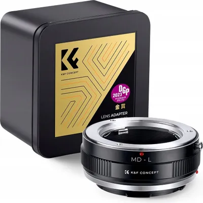 Zdjęcie produktu dla K&F Pierścień przejściowy Minolta (SR/MD/MC) kompatybilny z mocowaniem L