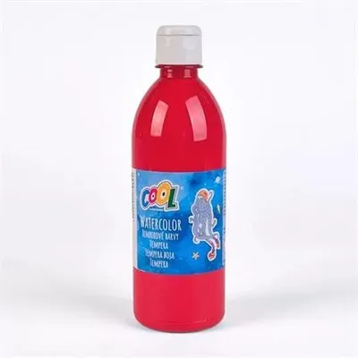 Tempera, COOL BY VICTORIA, 500 ml, červená