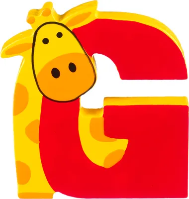 Obrázok produktu pre Orange Tree Toys Drevená písmenka - G 5067064327226