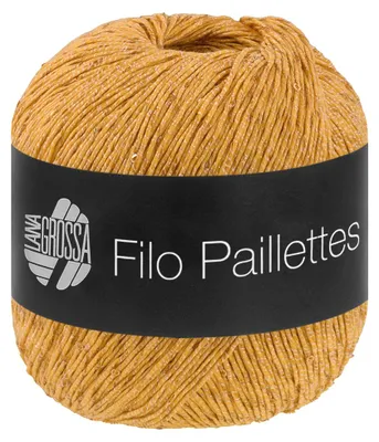 Produktbild von Lana Grossa - Filo Paillettes 0004 dottergelb