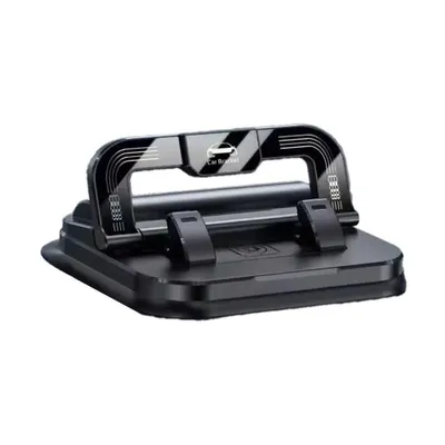 Immagine prodotto di Supporto per telefono da cruscotto Carlix, nero, con rotazione a 360° e supporto in ABS