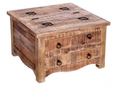Productafbeelding van Salontafel 70 cm, houten design, moderne woonkamer. NU KOOPEN