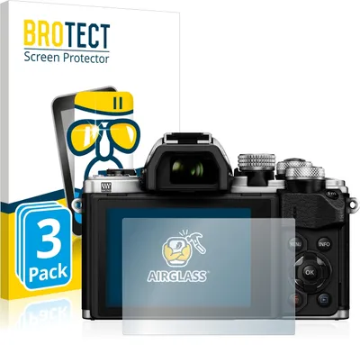 Produktbild von 3x BROTECT Schutzglas für Olympus OM-D E-M10 Mark II Schutzfolie Panzer Folie Glas Display Schutz klar