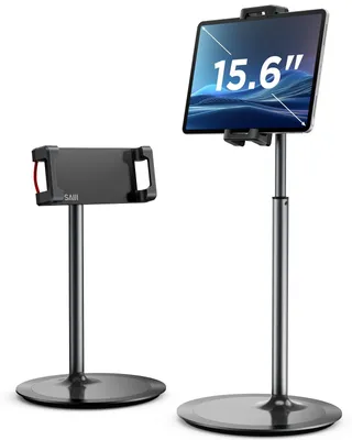 Produktbild von Elzusha – iPad-Ständer – Verstellbarer Tablet-Halter für den Schreibtisch mit 360° Drehung