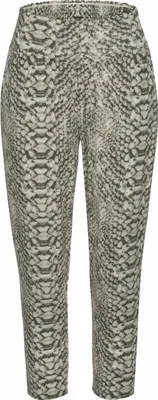 Produktbild von LASCANA Strandhose in lässiger 7/8-Länge sand-bedruckt Größe 38