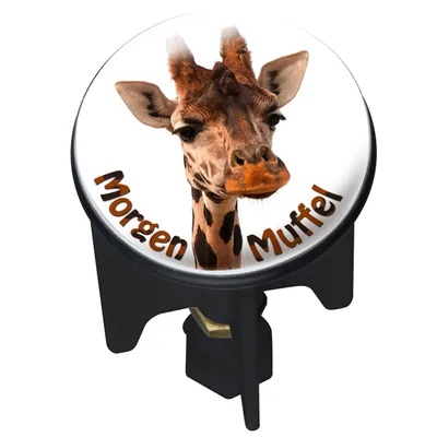 Produktbild von WENKO Wasch Becken Stöpsel Pluggy MORGENMUFFEL Stopfen Bad Küchen