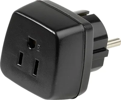 Produktbild von Reisestecker USA, USA Buchse - Schuko Stecker, (34436)