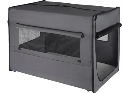 Produktbild von Hundebank mit Kissen, grau, 90x59x67 cm, Auto