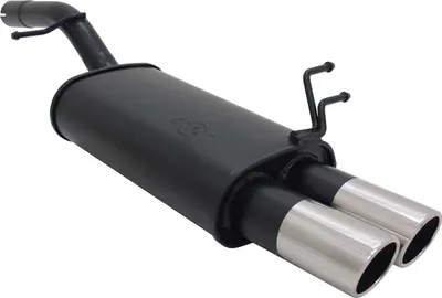 Produktbild von Novus Sportauspuff für Ford Fiesta MK6 JH / JD 2x76mm SR-Design mit ABE