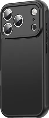 Produktbild von INF Schwarze Matte Magnetische Handyhülle für iPhone 17 Pro - Stoßfest