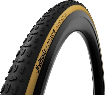 Zdjęcie produktu dla Vittoria A Dugast Typhon L 2c Neo Tubular 700c X 33 Opona szutrowa Golden 700C x 33 Golden 700C x 33