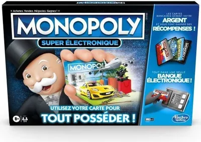 Produktbild von Monopoly E8978101, Brettspiel, Familie, 8 Jahr(e), Familienspiel