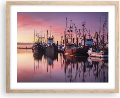 Produktbild von Gerahmtes Poster - Rahmen in heller Eiche - Marina Westen Die Sonne - 50x40 cm - Wand Bild - Wanddeko - Wandbilder - Kunstposter - Wandposter - Bilderrahmen - Bilder - Kunstdruck - P2NAA50x40-4645