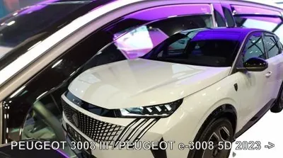 Immagine prodotto di Deflettori Aria Per Peugeot 3008 3 Dal 2023 Set 4 Pezzi