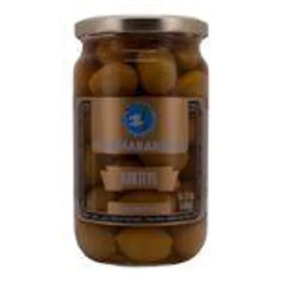 Marmarabirlik Ganze Grüne Oliven (700 g) – Kokteyl Oliven, Pastuerisiert