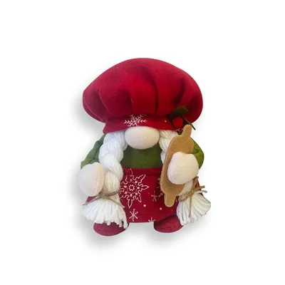 Produktbild von Heikoeco® Weihnachtsdeko, Gesichtslose Puppe Weihnachtszwerg Figur, ideal für Tischdeko, Wichtel Weihnachten, perfekte Weihnachtsdekoration für Ihr Zu