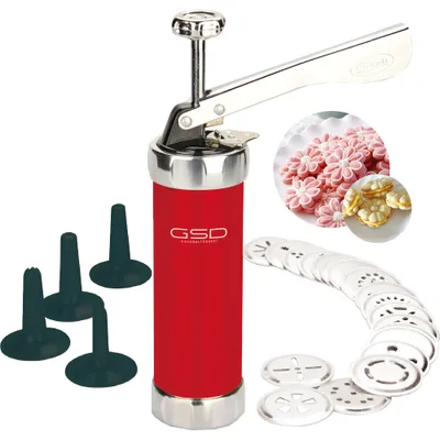 Produktbild von GSD Metall Gebäckpresse / Plätzchenpresse