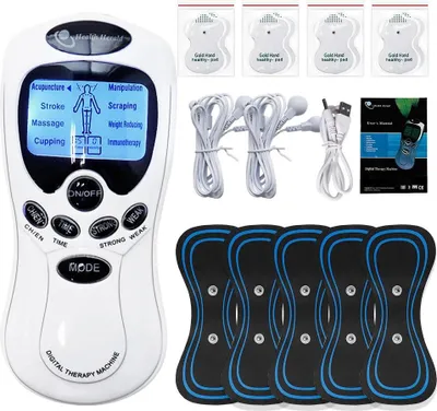 Immagine prodotto di Stimolatore muscolare, elettroterapia per alleviare il dolore, design portatile, massaggiatore TENS