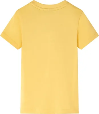 Immagine prodotto di vidaXL Maglietta per bambini ocra chiaro 116