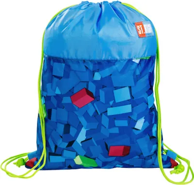 Produktbild von BAMBINO Schuhbeutel Blöcke blau