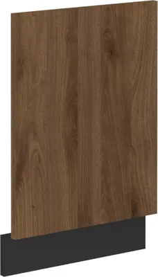 Produktbild von Kondela Menzo ZM Geschirrspülertür 57x44,6 cm - Schwarz / Walnuss