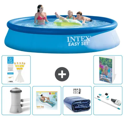 Immagine prodotto di Piscina Easy Set rotonda - 396x84 cm - 7 pezzi  S261