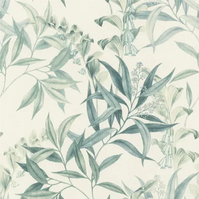 Produktbild von Vliestapete 417340 Blumen und Ranken Floral Grün Liverna Rasch