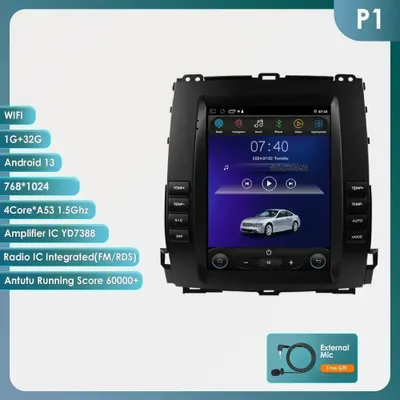 Obrázok produktu pre Rádio s Carplay – Autorádio – Multimediálny prehrávač – Rádio s Androidom – Systém 2DIN – 9,7-palcový displej