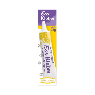 Obrázek produktu pro Günthart Jedlé potravinářské lepidlo a krystalové kapky 25g