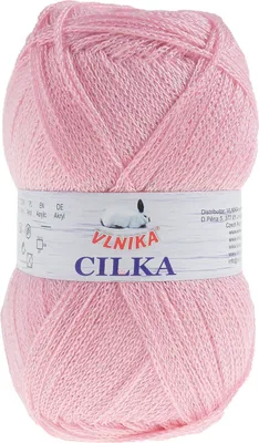 Produktbild von 100g Strickgarn CILKA by VLNIKA Klassikgarn Strickwolle Häkelgarn Sommergarn